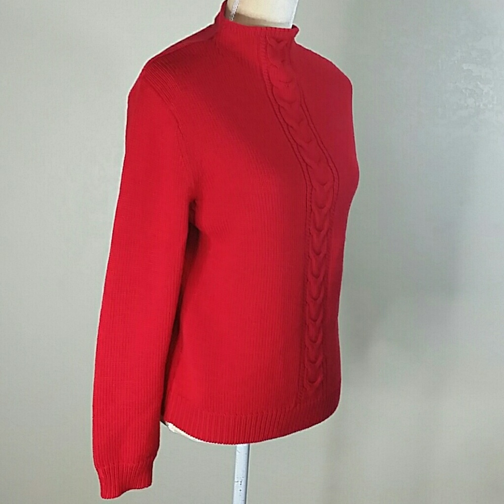 Pendleton Cable Knit Sweater M - image 2